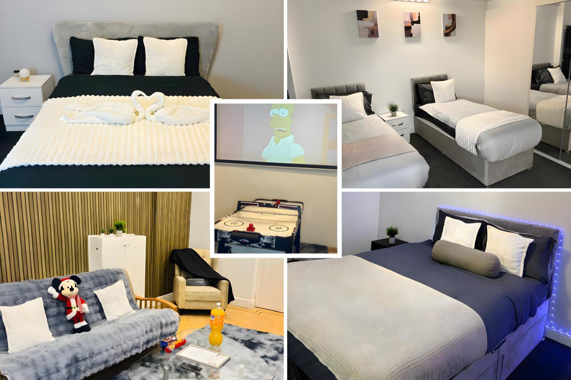Apartment Town Centre House, Near Heathrow, Holloway, Thorpepark, Legoland